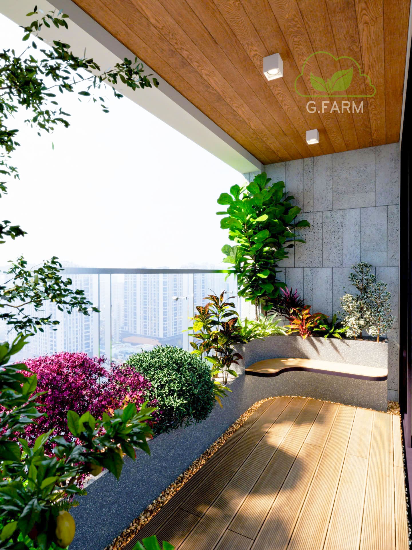 Thiết kế ban công đẹp