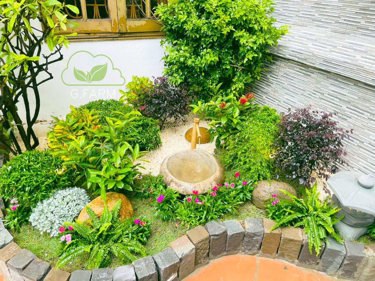 Vườn sân thượng đẹp