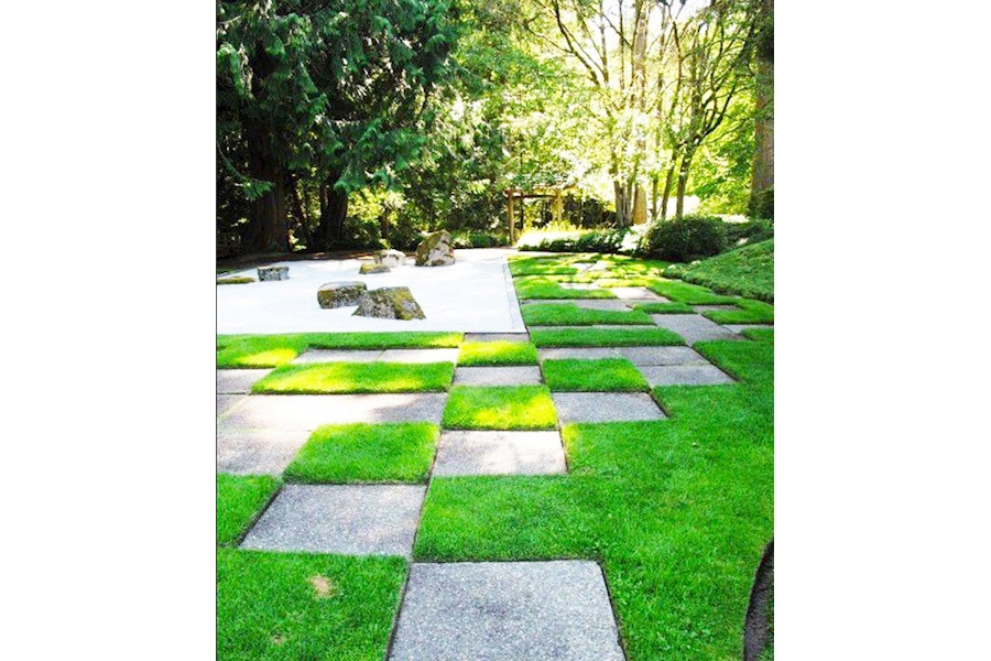 Mẫu thiết kế sân vườn Biệt thự - Phong cách Phối hợp (Mã GF51)