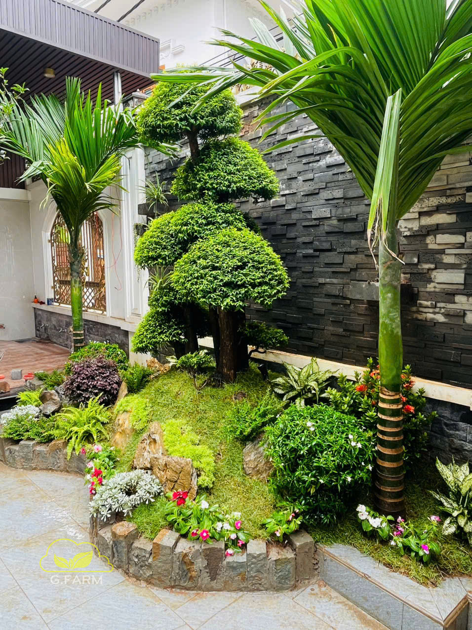 Vườn sân thượng đẹp