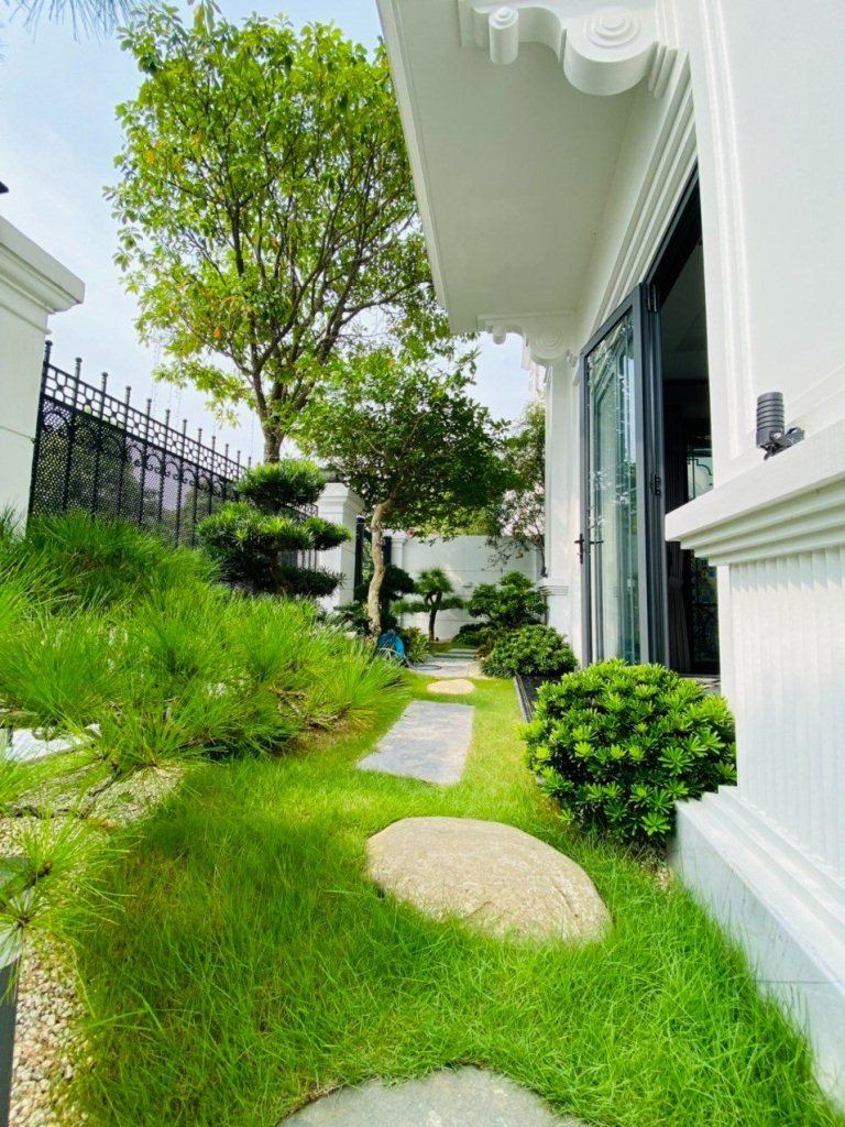 Vườn biệt thự đẹp Hà Nội
