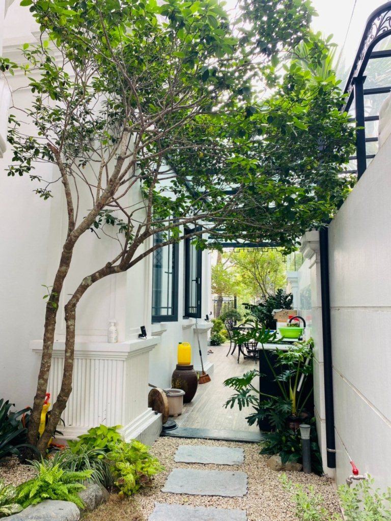 Vườn biệt thự đẹp Hà Nội