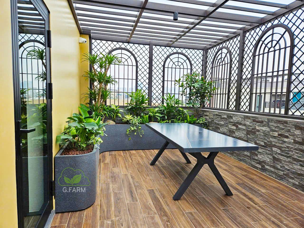 Sân vườn nhà phố