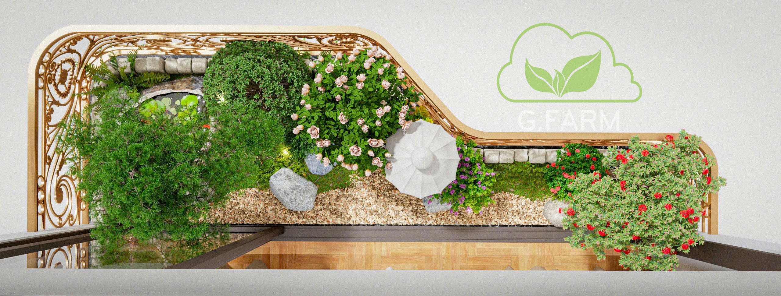 Thiết kế ban công đẹp