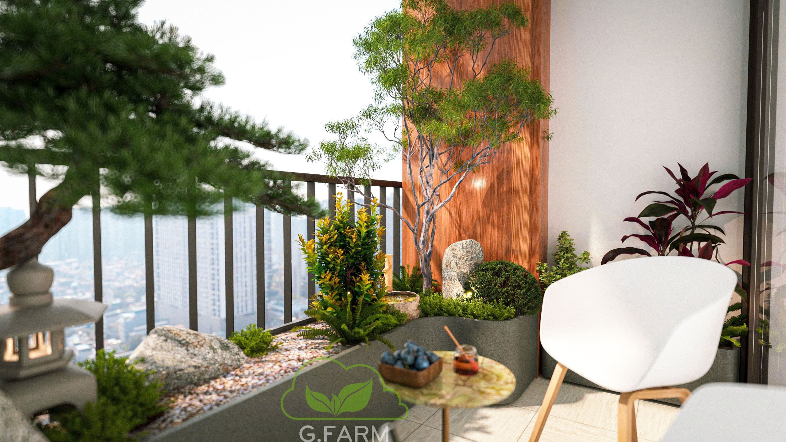 Thiết kế ban công đẹp