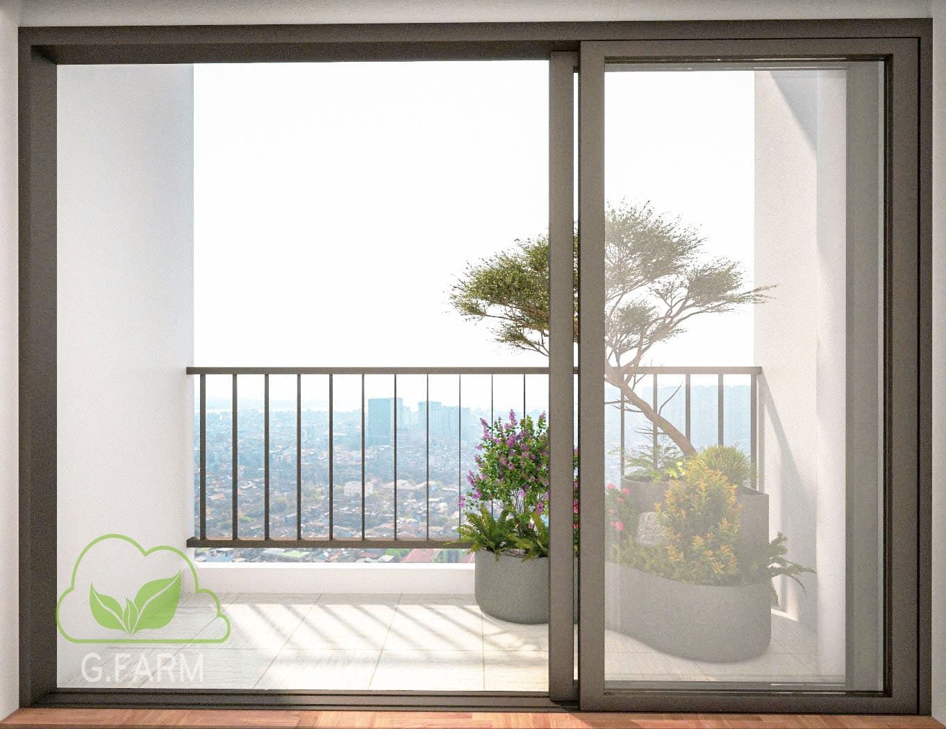 Thiết kế ban công đẹp