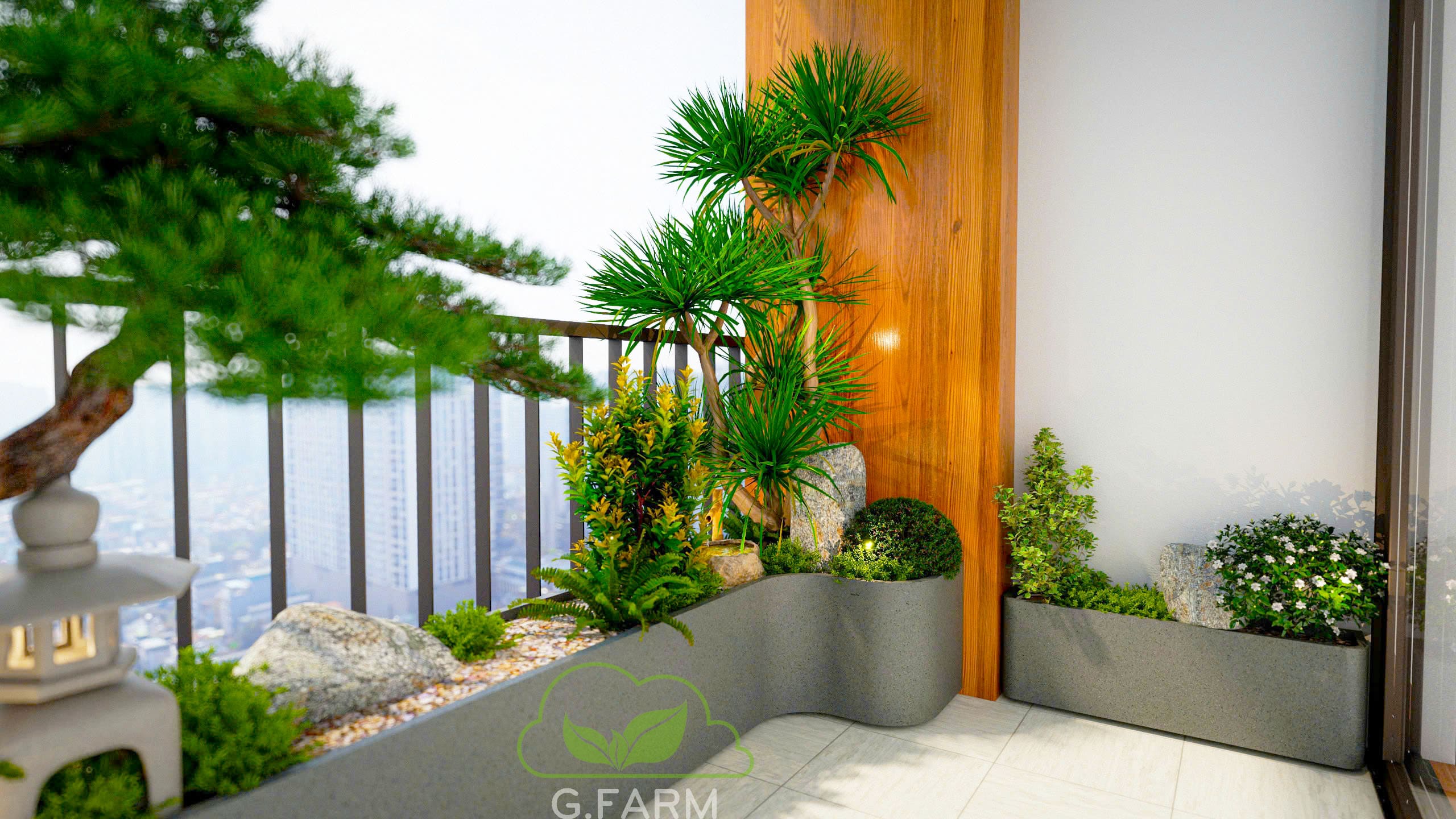 Thiết kế ban công đẹp