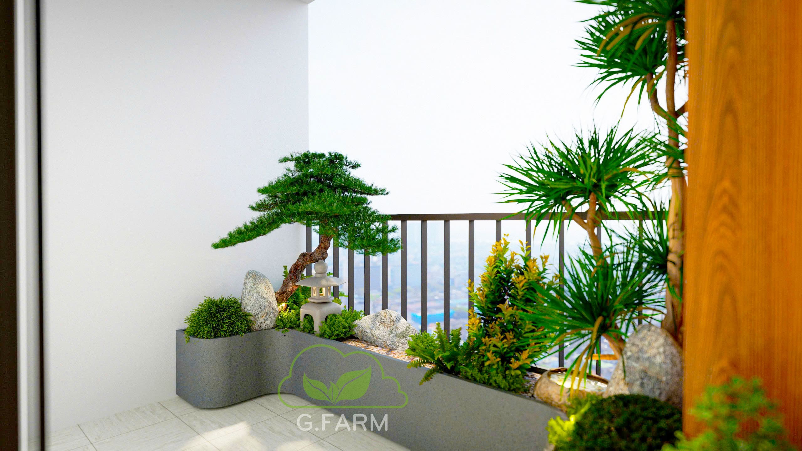 Thiết kế ban công đẹp