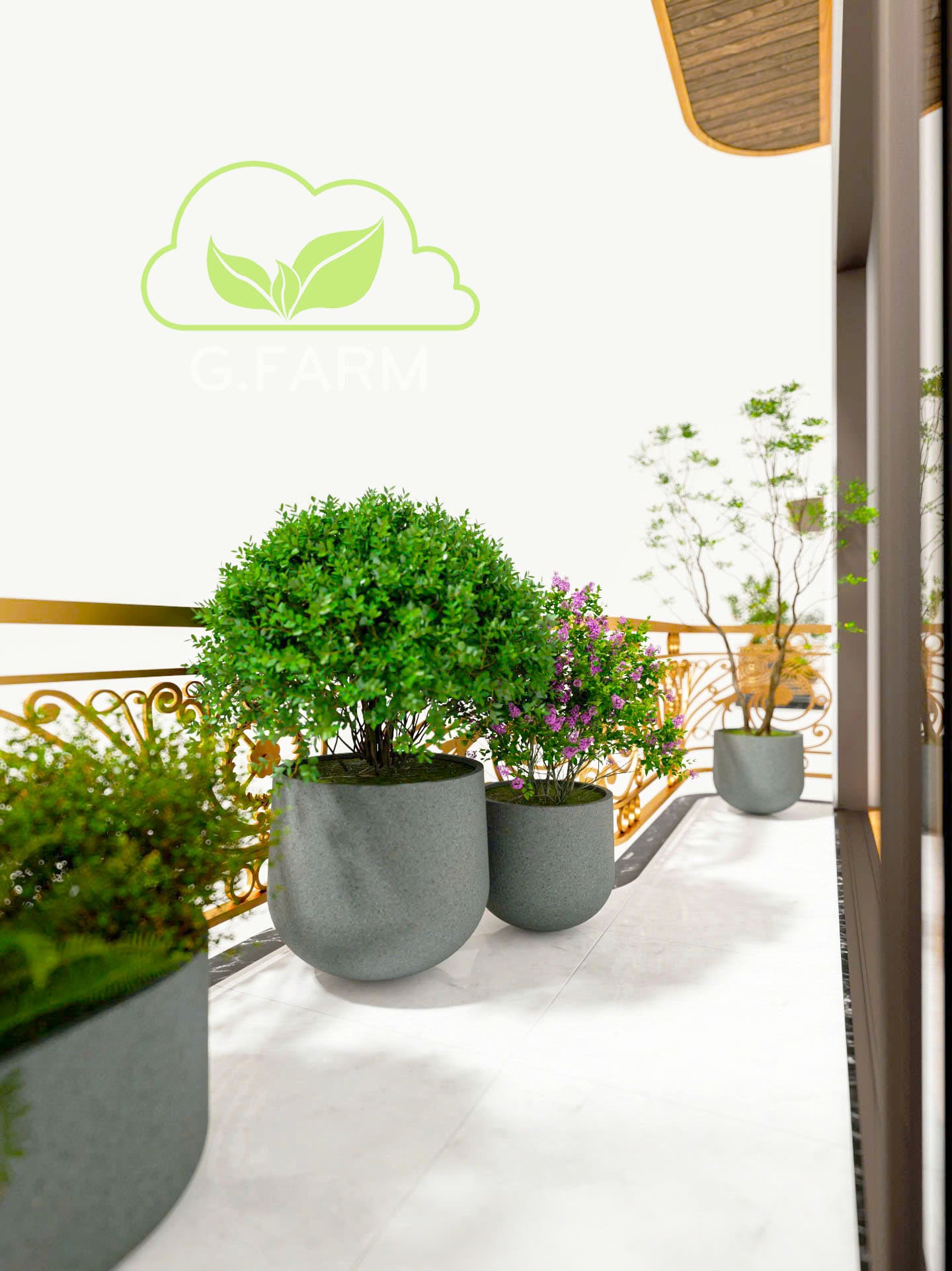 Thiết kế ban công đẹp