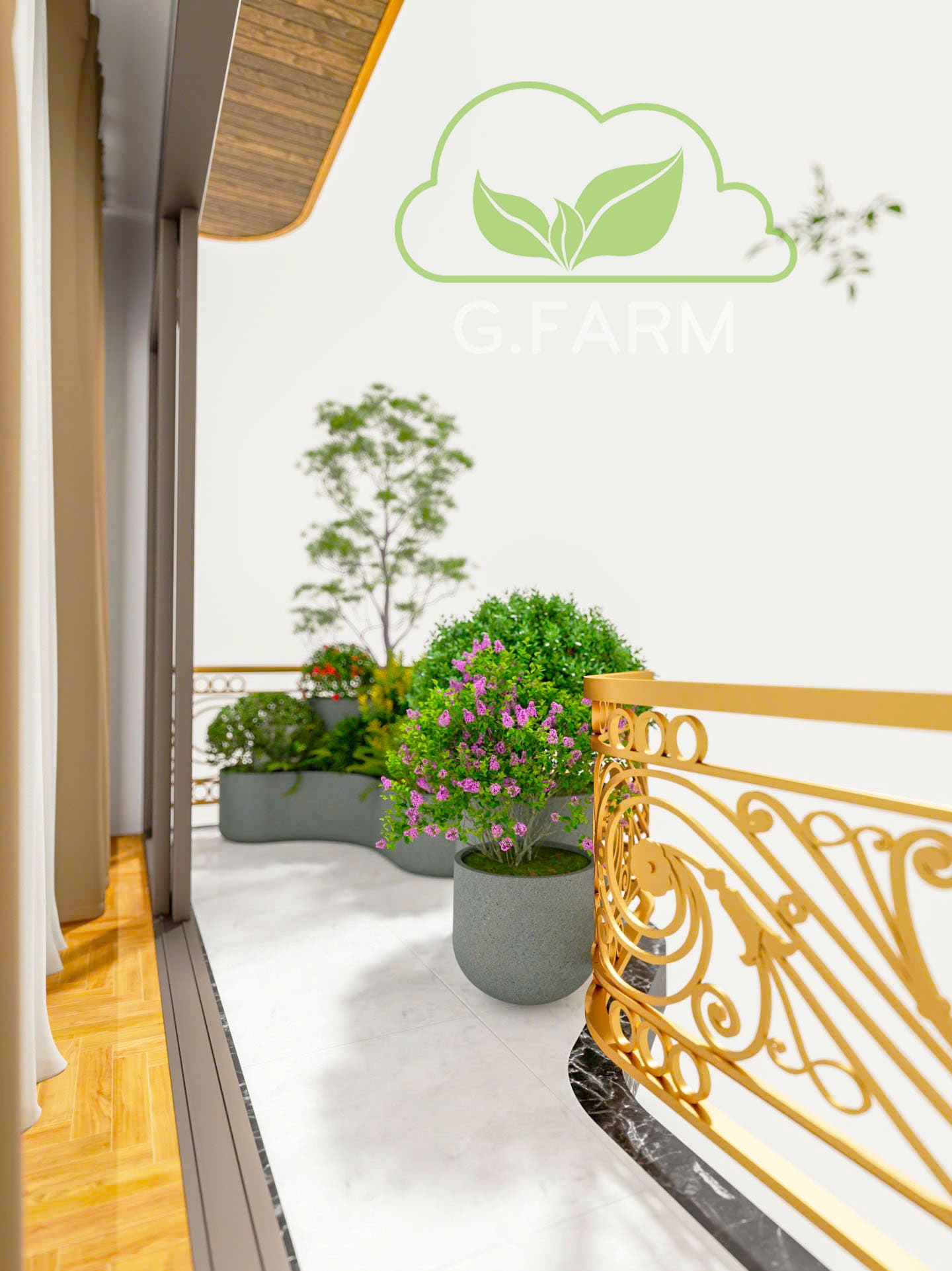 Thiết kế ban công đẹp