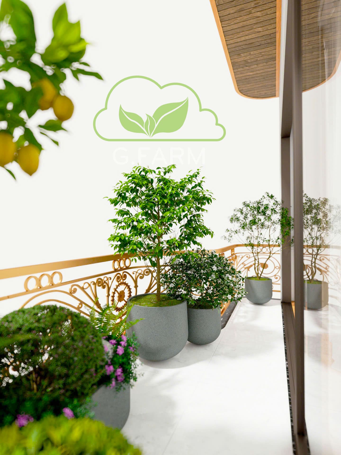 Thiết kế ban công đẹp