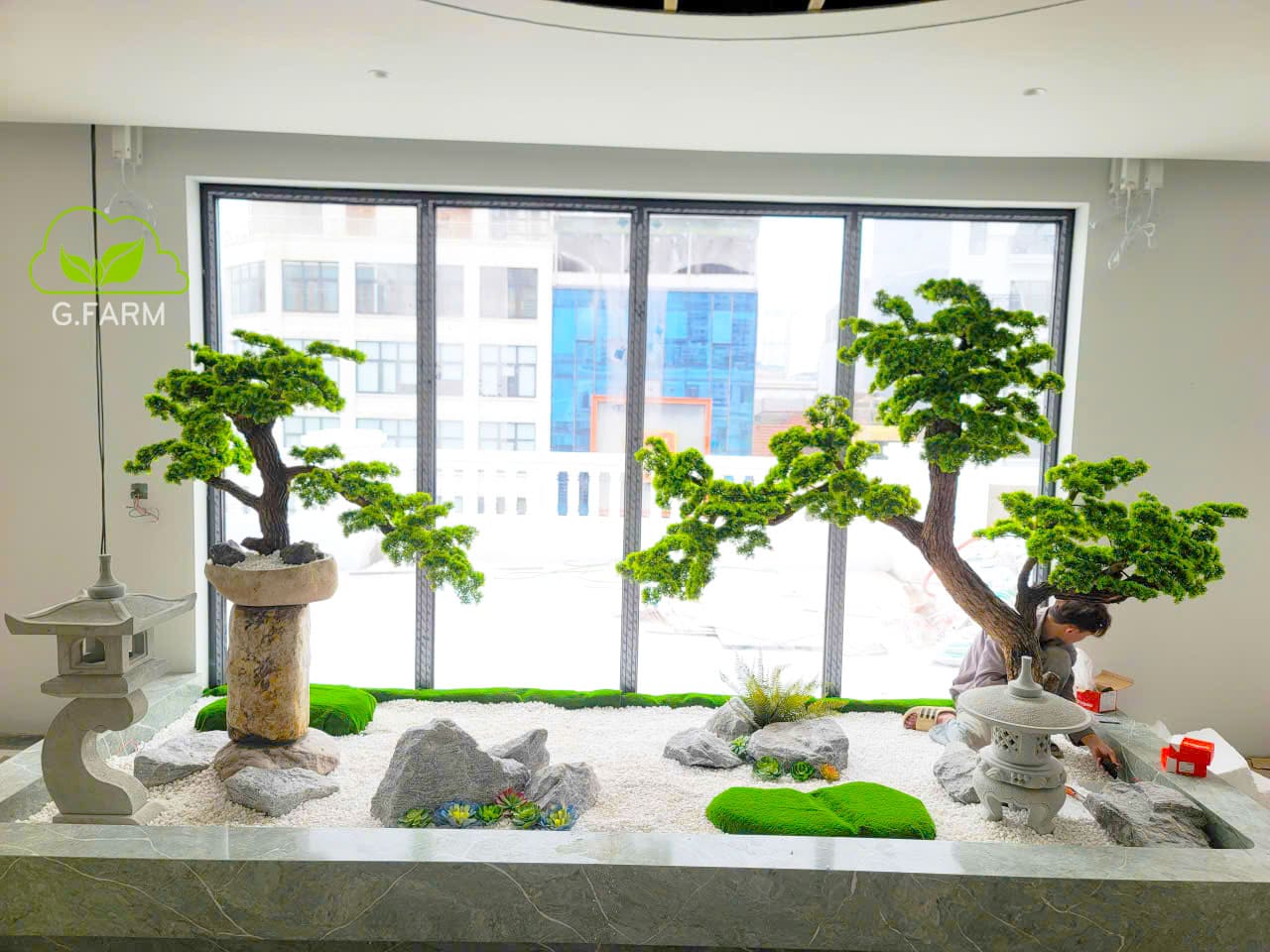 Tiểu cảnh khô vườn nhật