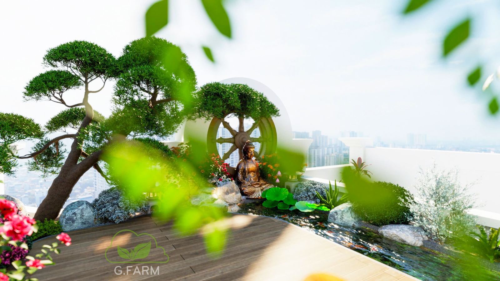 Sân vườn nhà phố