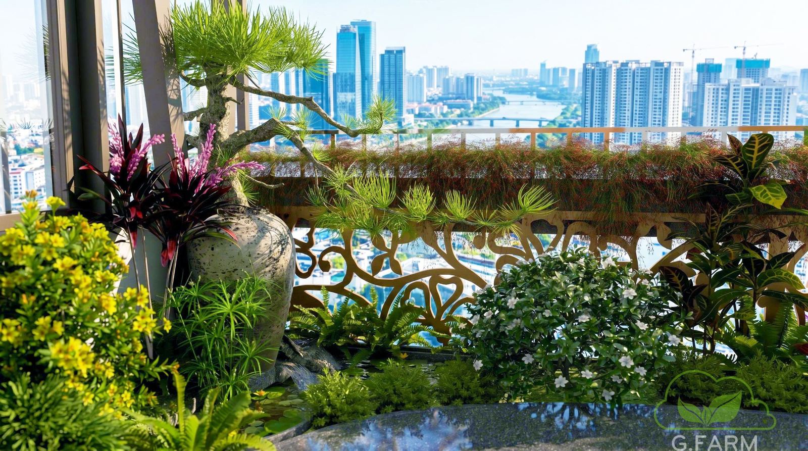 Thiết kế ban công đẹp