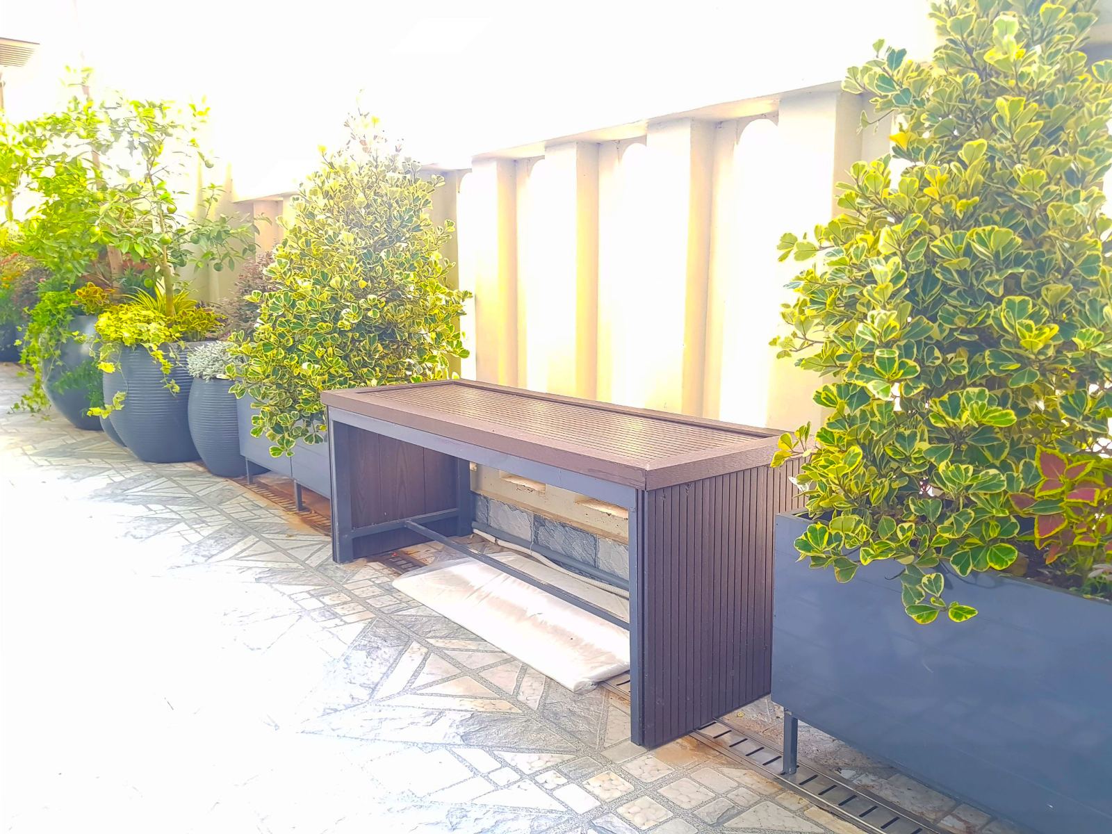 Ban công đẹp penthouse Roman Plaza