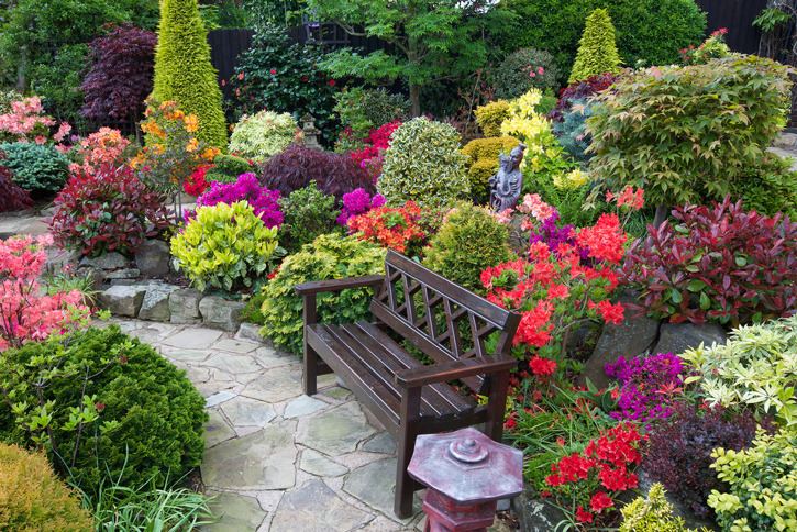 Sân vườn biệt thự tuyệt đẹp