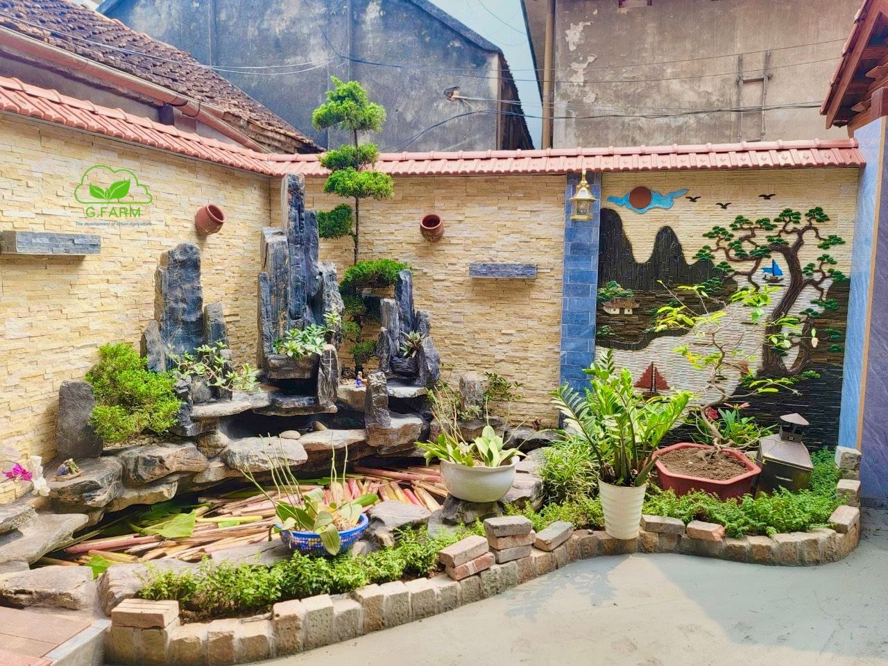 Thiết kế thi công tiểu cảnh non bộ